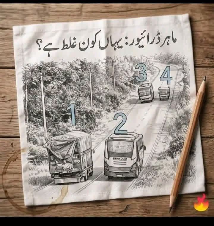 ماہر ڈرائیور: یہاں کون غلط ہے؟